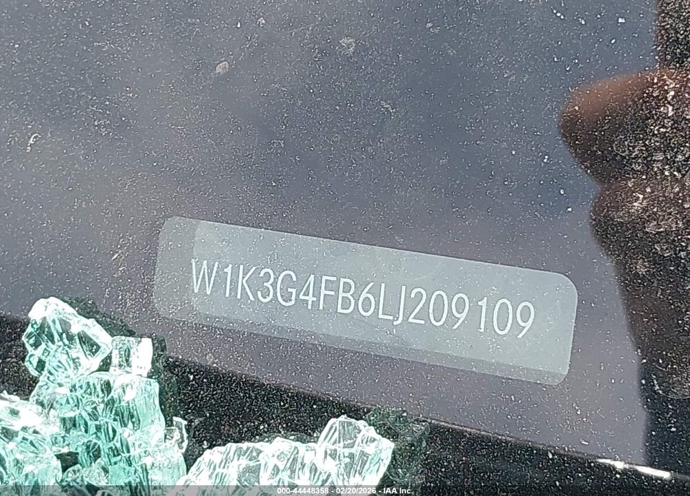 2020 MERCEDES-BENZ A 220 4MATIC VIN: W1K3G4FB6LJ209109