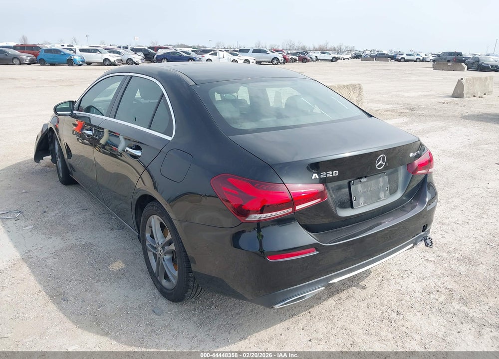 2020 MERCEDES-BENZ A 220 4MATIC VIN: W1K3G4FB6LJ209109