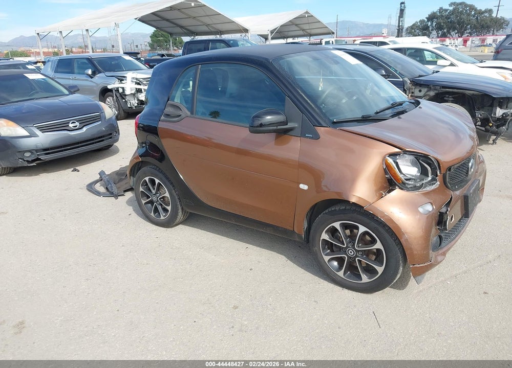2016 SMART FORTWO PASSION VIN: WMEFJ5DA3GK074181
