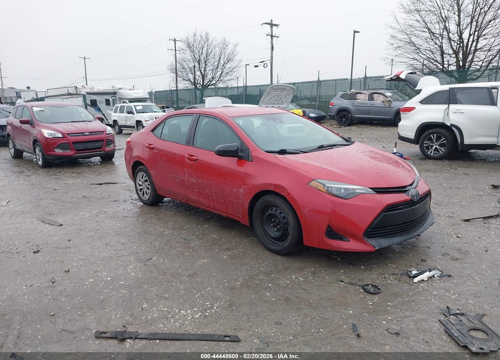 2018 TOYOTA COROLLA LE VIN: 2T1BURHEXJC023911