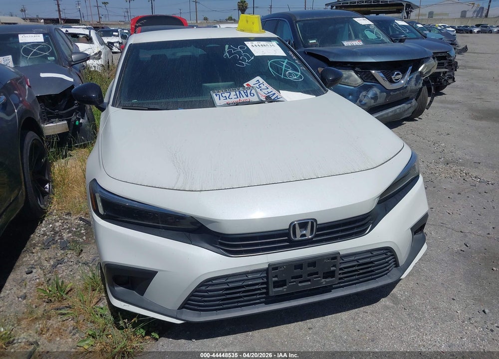 2022 HONDA CIVIC SPORT VIN: 2HGFE2F5XNH572661