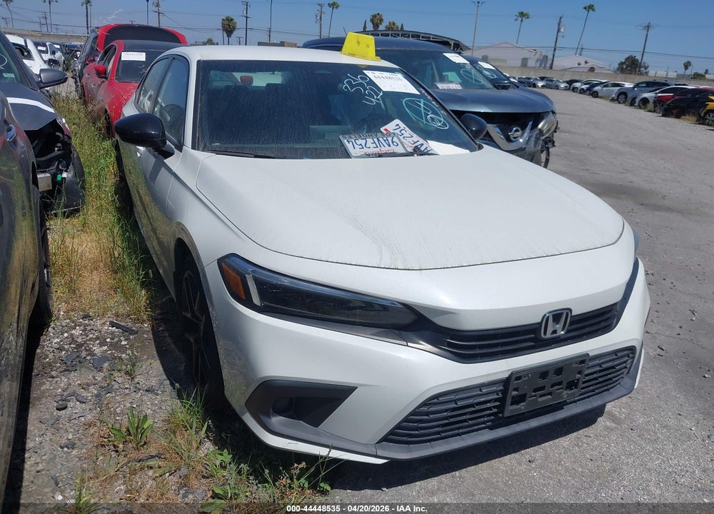 2022 HONDA CIVIC SPORT VIN: 2HGFE2F5XNH572661