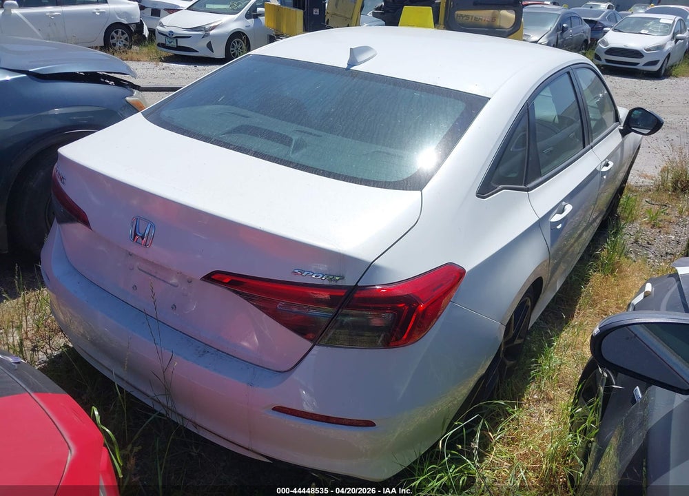 2022 HONDA CIVIC SPORT VIN: 2HGFE2F5XNH572661