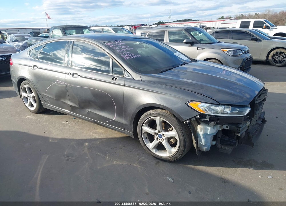 2016 FORD FUSION S VIN: 3FA6P0G70GR210767