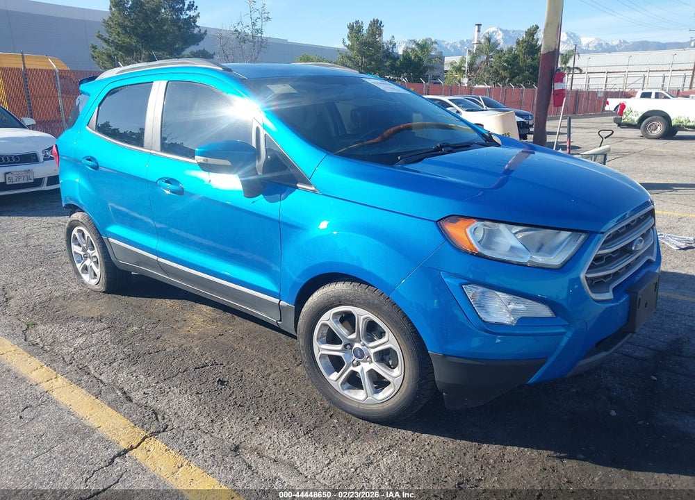 2018 FORD ECOSPORT SE VIN: MAJ3P1TE1JC249757