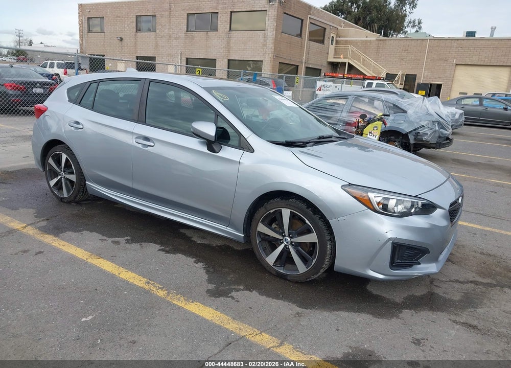 2018 SUBARU IMPREZA 2.0I SPORT VIN: 4S3GTAM63J3751295