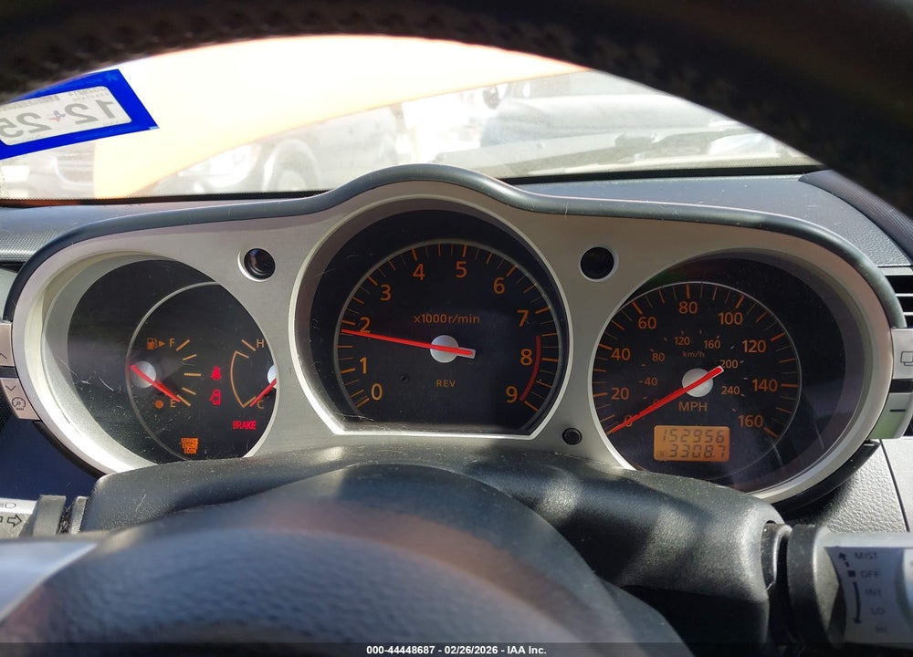 2007 NISSAN 350Z ENTHUSIAST VIN: JN1BZ34D47M500598