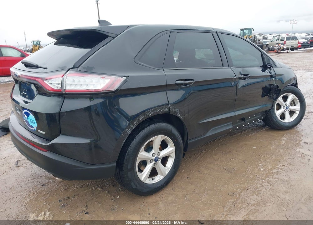 2015 FORD EDGE SE VIN: 2FMTK3G97FBB53801