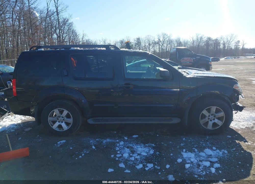 2011 NISSAN PATHFINDER SV VIN: 5N1AR1NB6BC625493