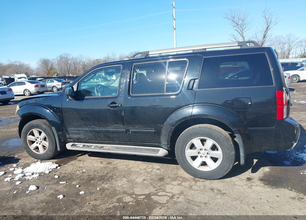 2011 NISSAN PATHFINDER SV VIN: 5N1AR1NB6BC625493