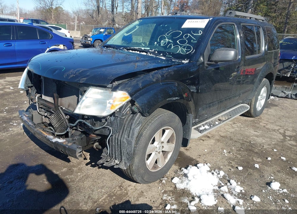 2011 NISSAN PATHFINDER SV VIN: 5N1AR1NB6BC625493