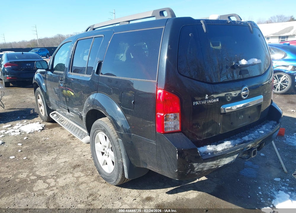 2011 NISSAN PATHFINDER SV VIN: 5N1AR1NB6BC625493
