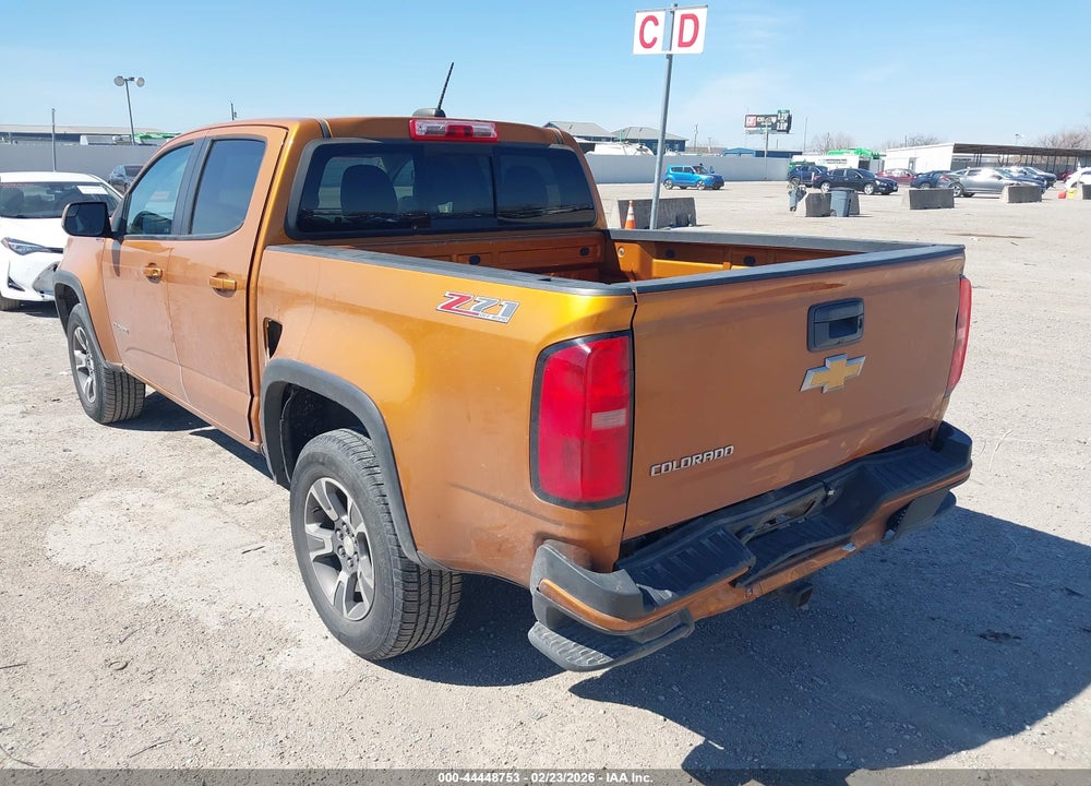 2017 CHEVROLET COLORADO Z71 VIN: 1GCPTDE13H1289461