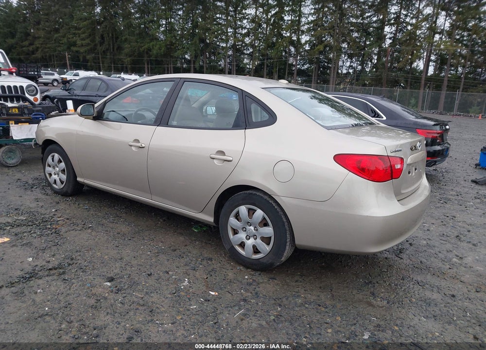 2008 HYUNDAI ELANTRA GLS/SE VIN: KMHDU46D88U539442