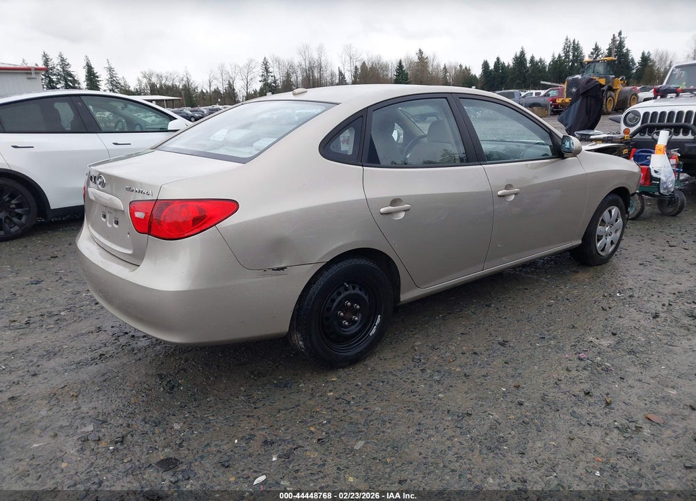 2008 HYUNDAI ELANTRA GLS/SE VIN: KMHDU46D88U539442