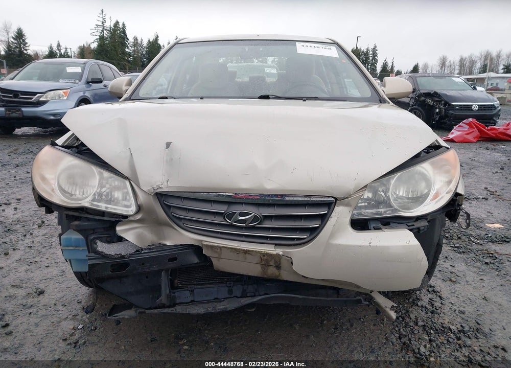 2008 HYUNDAI ELANTRA GLS/SE VIN: KMHDU46D88U539442