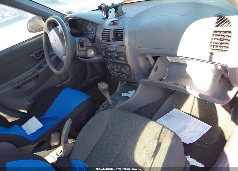 2002 HYUNDAI ACCENT GL VIN: KMHCG45C62U283773