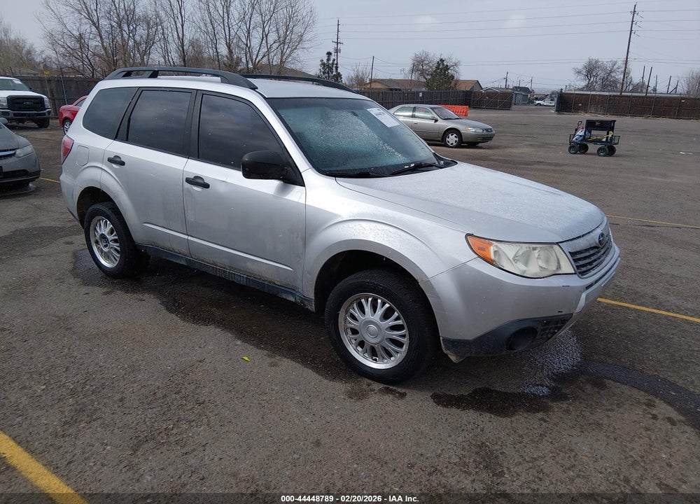 2010 SUBARU FORESTER 2.5X VIN: JF2SH6BC8AH803946