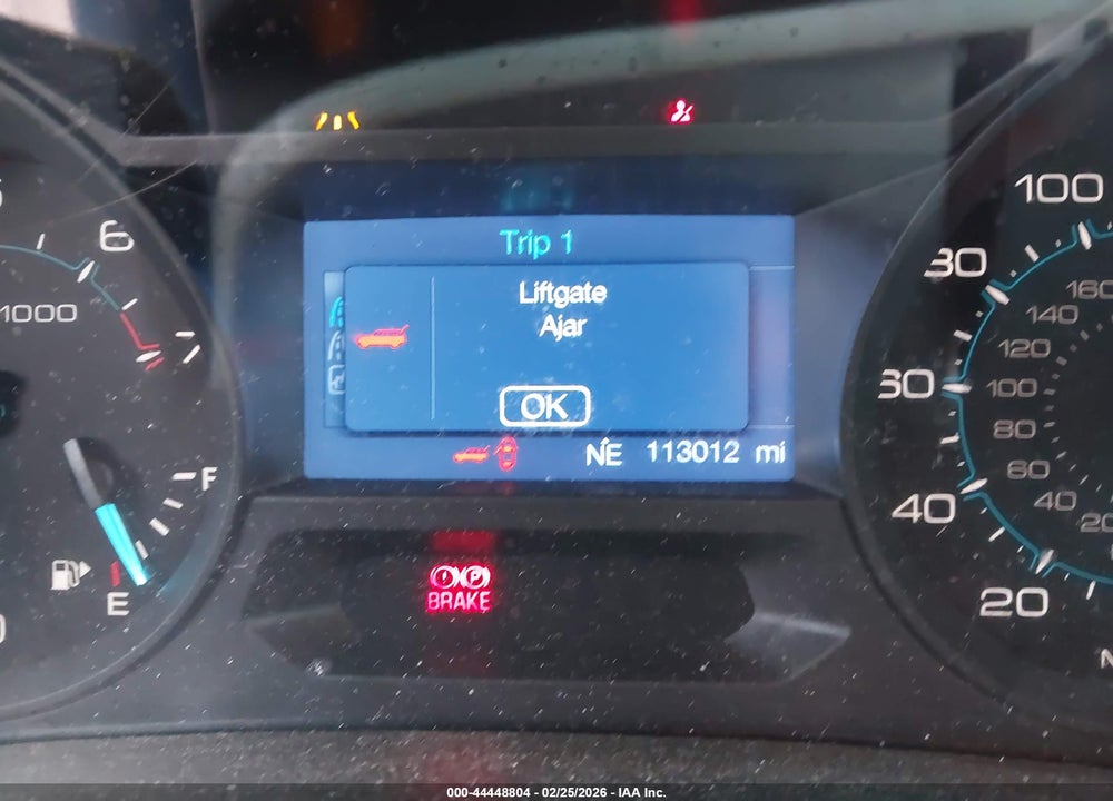 2014 FORD EXPLORER VIN: 1FM5K7B85EGA79834