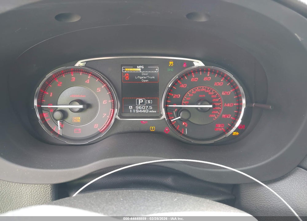 2017 SUBARU WRX PREMIUM VIN: JF1VA1E69H8836060