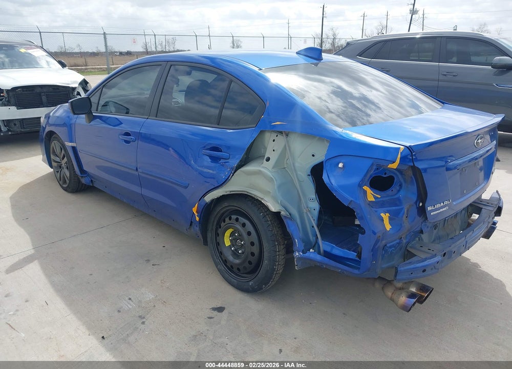 2017 SUBARU WRX PREMIUM VIN: JF1VA1E69H8836060