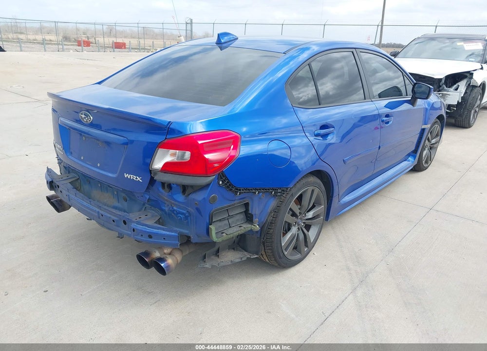 2017 SUBARU WRX PREMIUM VIN: JF1VA1E69H8836060