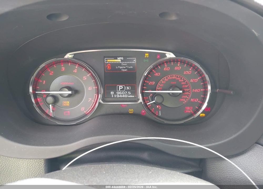 2017 SUBARU WRX PREMIUM VIN: JF1VA1E69H8836060