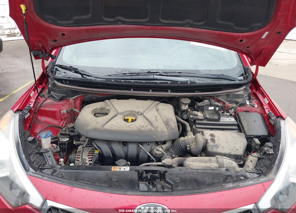 2016 KIA FORTE LX VIN: KNAFK4A6XG5581130