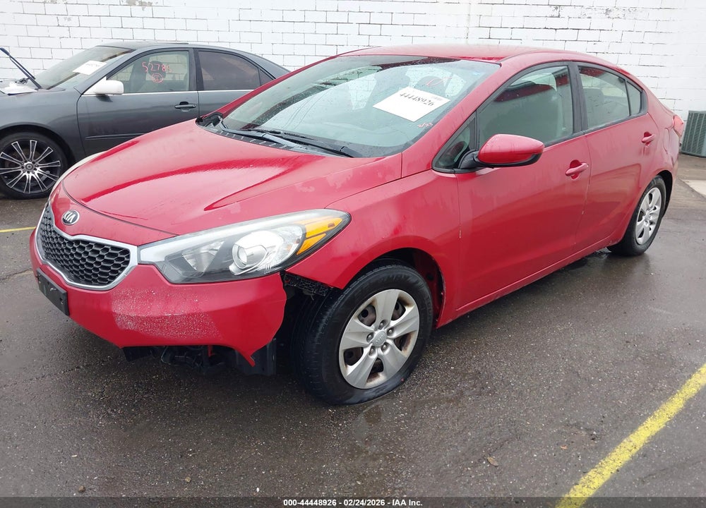 2016 KIA FORTE LX VIN: KNAFK4A6XG5581130