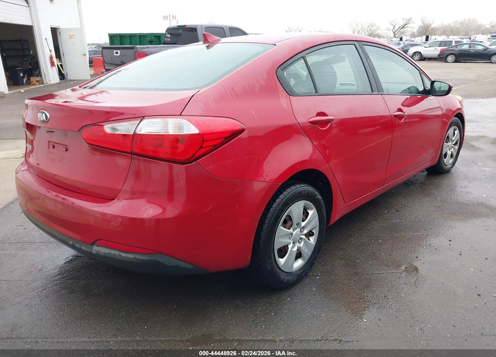 2016 KIA FORTE LX VIN: KNAFK4A6XG5581130