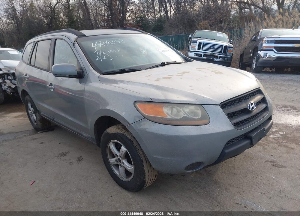 2008 HYUNDAI SANTA FE GLS VIN: 5NMSG13D58H149637