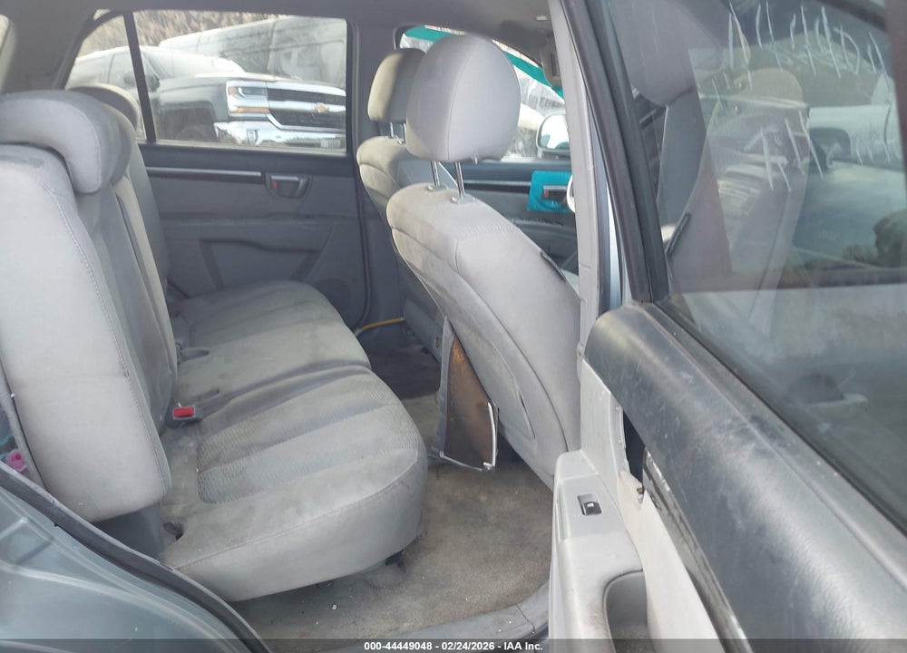 2008 HYUNDAI SANTA FE GLS VIN: 5NMSG13D58H149637