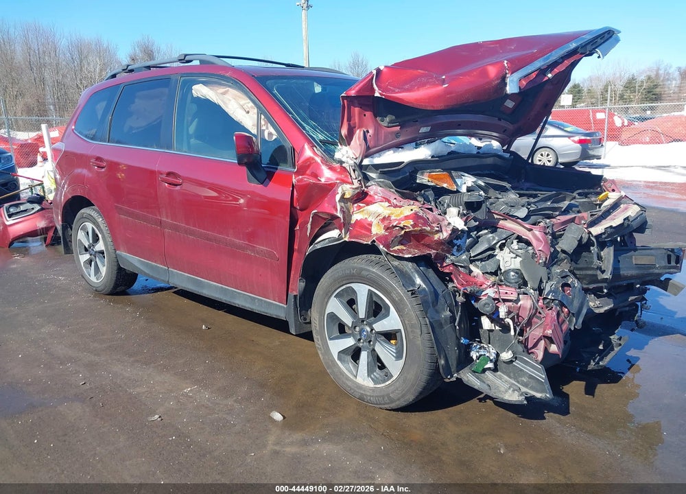 2017 SUBARU FORESTER 2.5I LIMITED VIN: JF2SJARC2HH480209