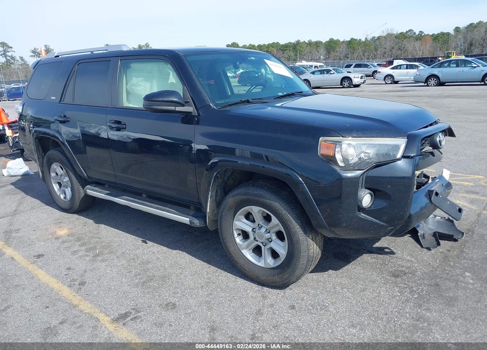 2016 TOYOTA 4RUNNER SR5 VIN: JTEBU5JRXG5393022