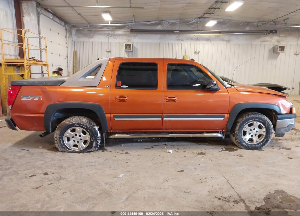 2005 CHEVROLET AVALANCHE 1500 Z71 VIN: 3GNEK12Z75G287851