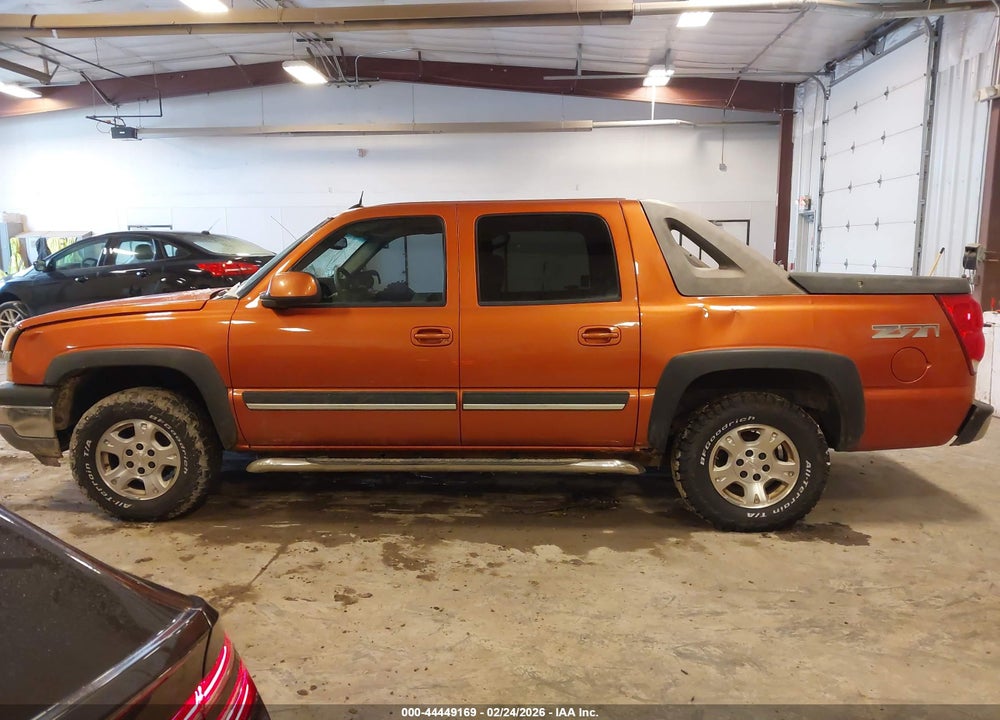 2005 CHEVROLET AVALANCHE 1500 Z71 VIN: 3GNEK12Z75G287851