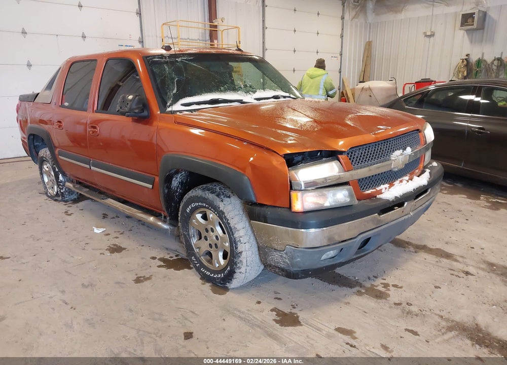 2005 CHEVROLET AVALANCHE 1500 Z71 VIN: 3GNEK12Z75G287851