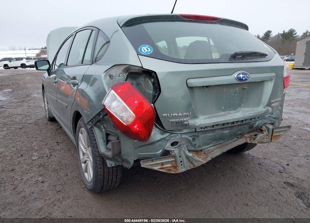 2015 SUBARU IMPREZA 2.0I PREMIUM VIN: JF1GPAC6XFH280056