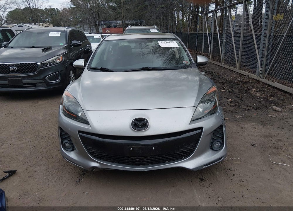 2012 MAZDA 3 S TOURING VIN: JM1BL1V90C1655738