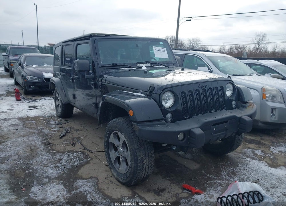 2016 JEEP WRANGLER UNLIMITED BACKCOUNTRY VIN: 1C4BJWEG0GL250684