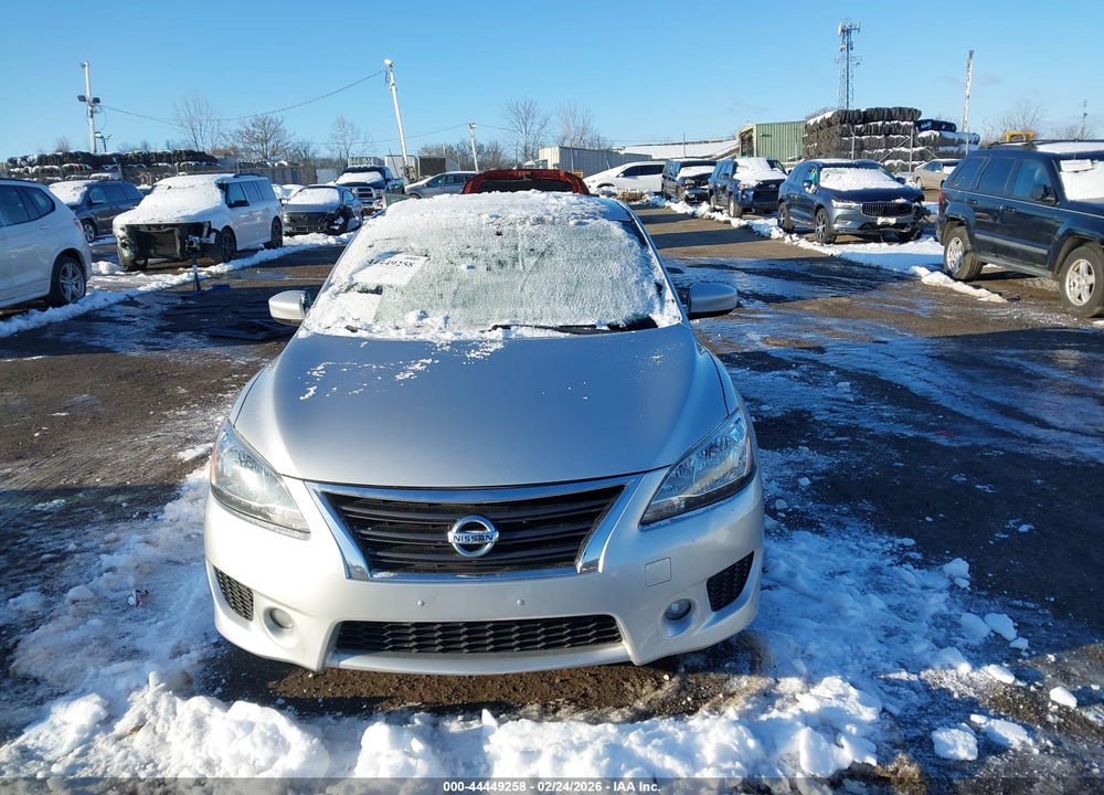 2013 NISSAN SENTRA SR VIN: 3N1AB7AP9DL722534