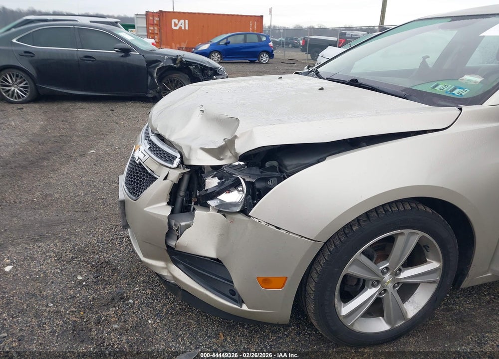 2013 CHEVROLET CRUZE 2LT AUTO VIN: 1G1PE5SB0D7234687