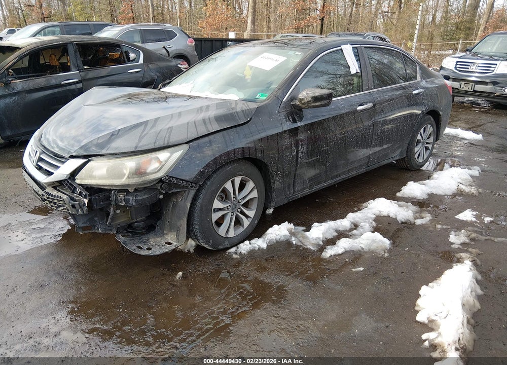 2014 HONDA ACCORD LX VIN: 1HGCR2F38EA010858