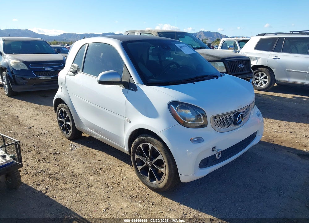 2016 SMART FORTWO PASSION VIN: WMEFJ5DA8GK067999