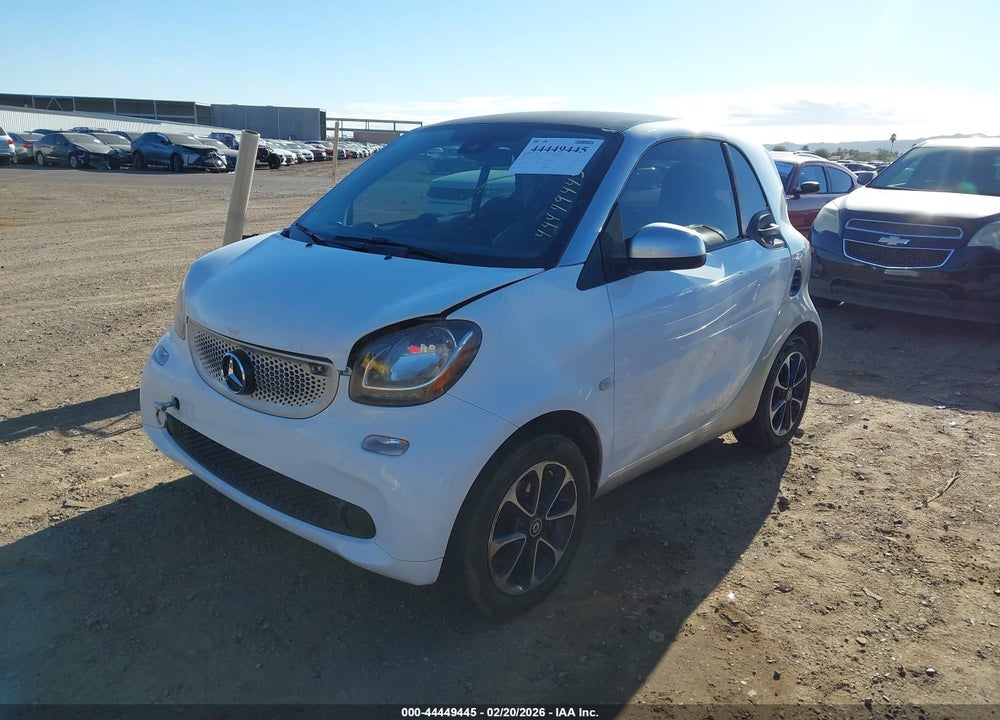 2016 SMART FORTWO PASSION VIN: WMEFJ5DA8GK067999