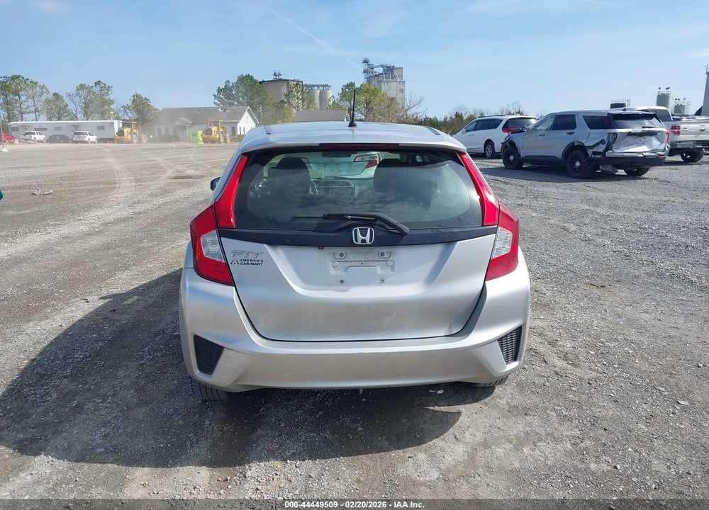 2016 HONDA FIT LX VIN: JHMGK5H50GX009254
