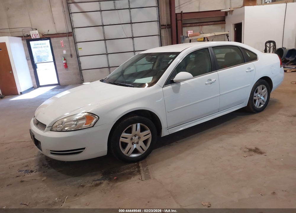 2012 CHEVROLET IMPALA LT VIN: 2G1WG5E38C1333375