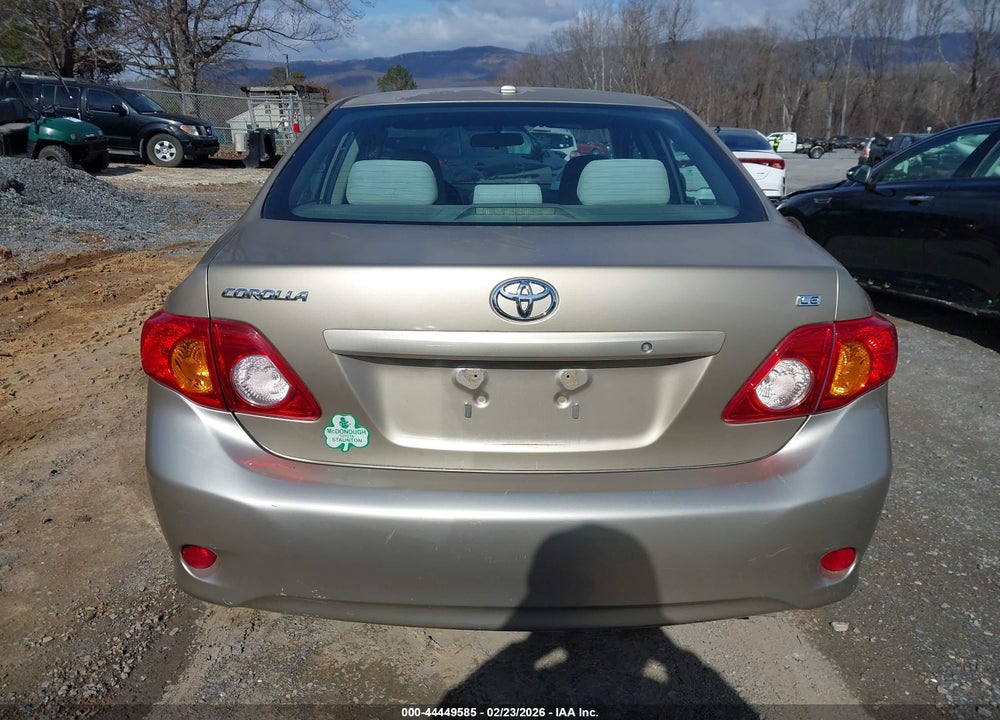 2010 TOYOTA COROLLA LE VIN: 1NXBU4EE5AZ237789