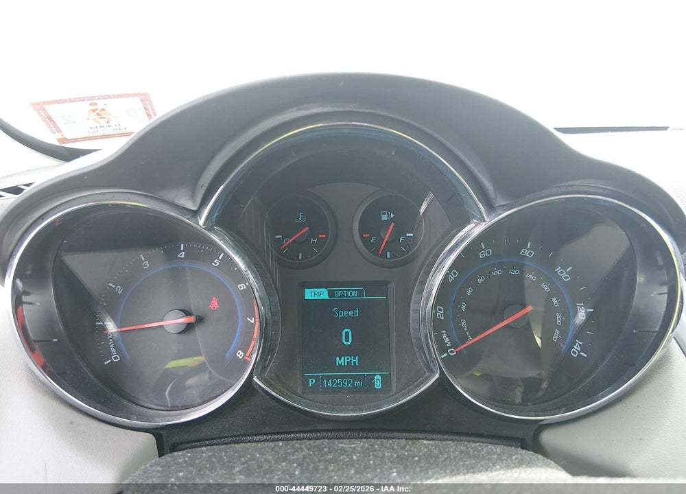 2014 CHEVROLET CRUZE 1LT AUTO VIN: 1G1PC5SB8E7259702