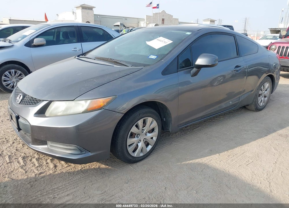 2012 HONDA CIVIC LX VIN: 2HGFG3B50CH506137